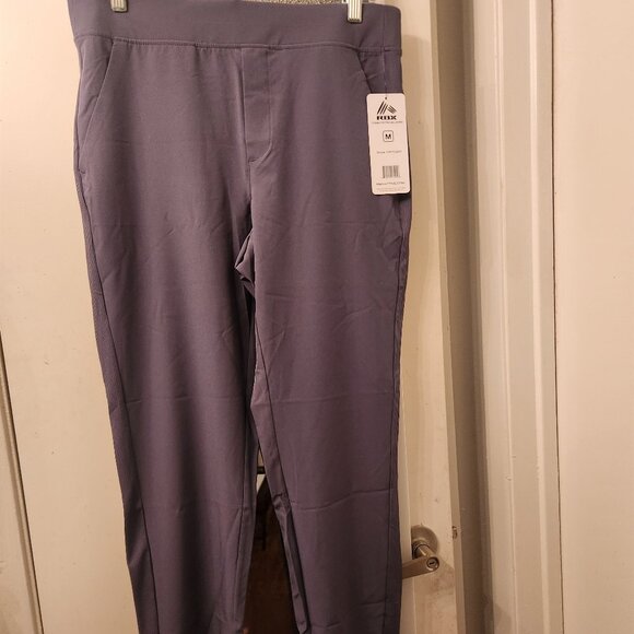 RBX Women's Ankle Pant, Quick Drying Lightweight Stretch Woven Flat-Front - Picture 1 of 4